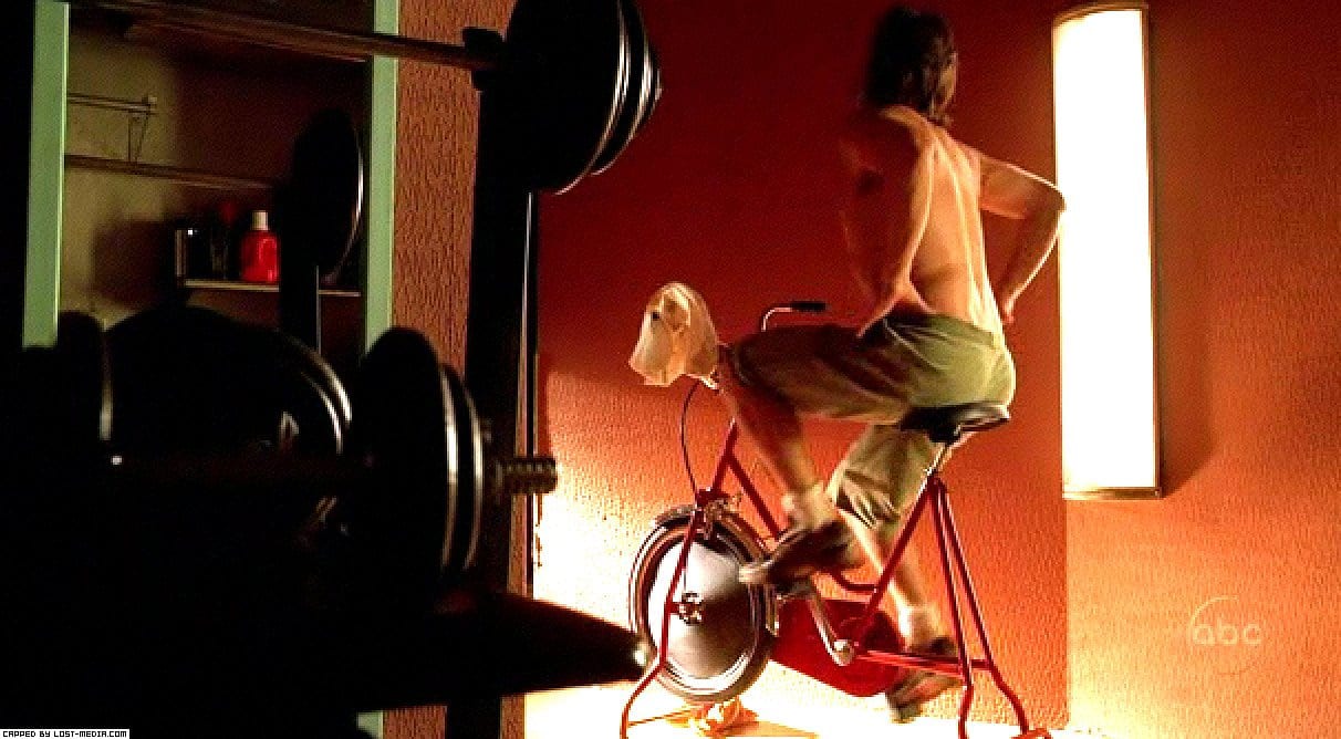 Desmond, the man in the hatch in Lost