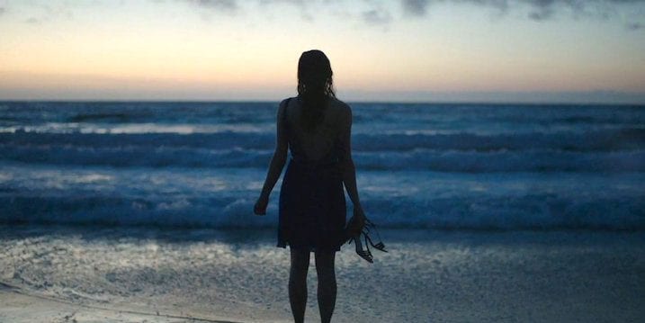 Jane in Big Little Lies on the beach