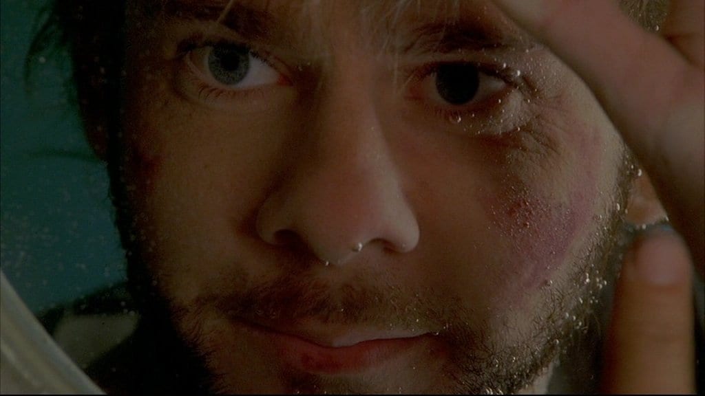 Charlie underwater in Not Penny's Boat scene in Lost