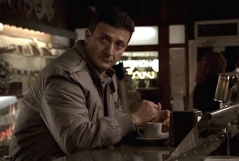 The man in the Members Only jacket in The Sopranos series finale.