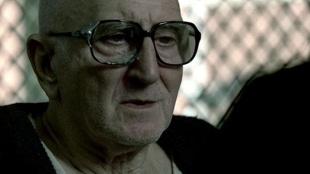 Uncle Junior in The Sopranos finale