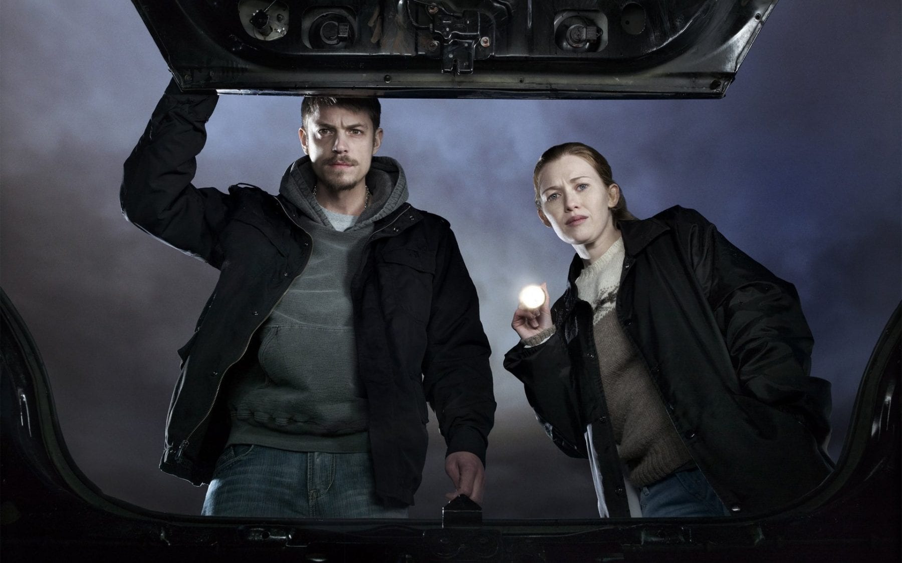 Linden and Holder from AMC's The Killing