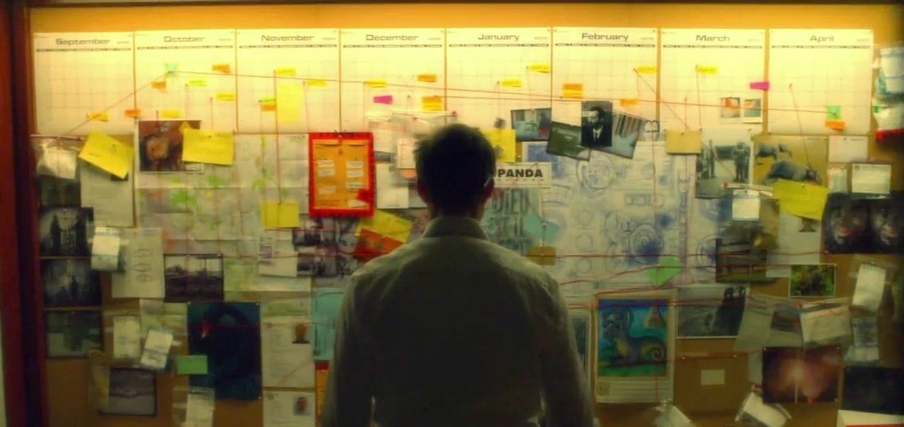 Mosaic from Mark's investigation in FlashForward