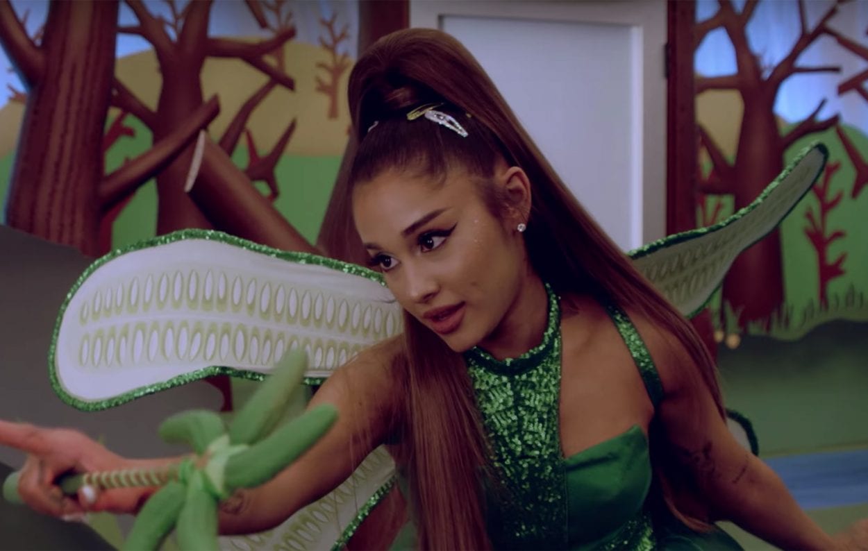 Ariana Grande joins a musical number in Kidding