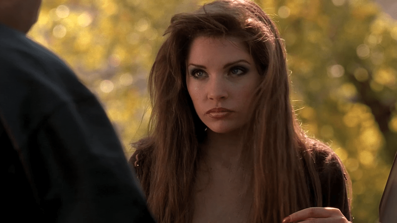 Tracee listens to Tony outside of the Bing