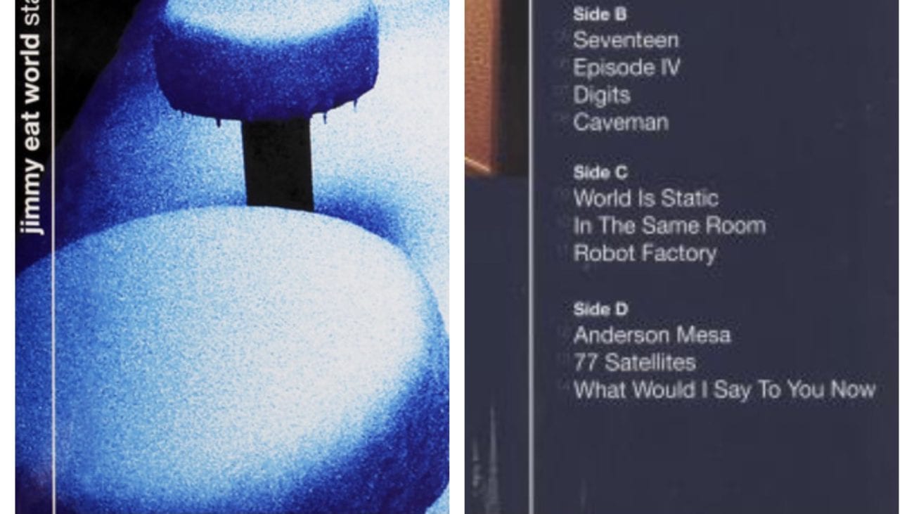 Jimmy Eat World Static Prevails front and back covers