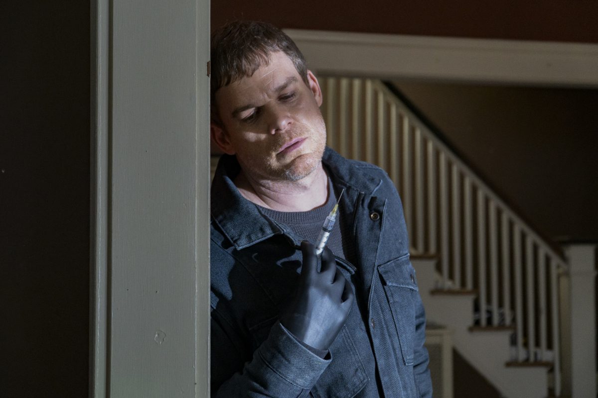 Dexter lays in wait of his victim