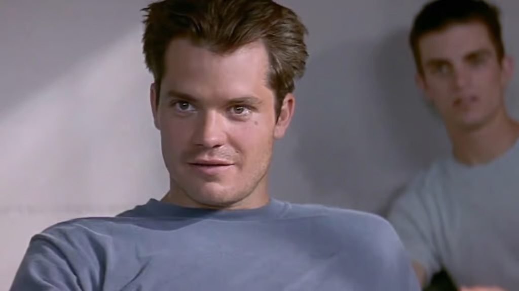 Mickey stares ahead in class in Scream 2