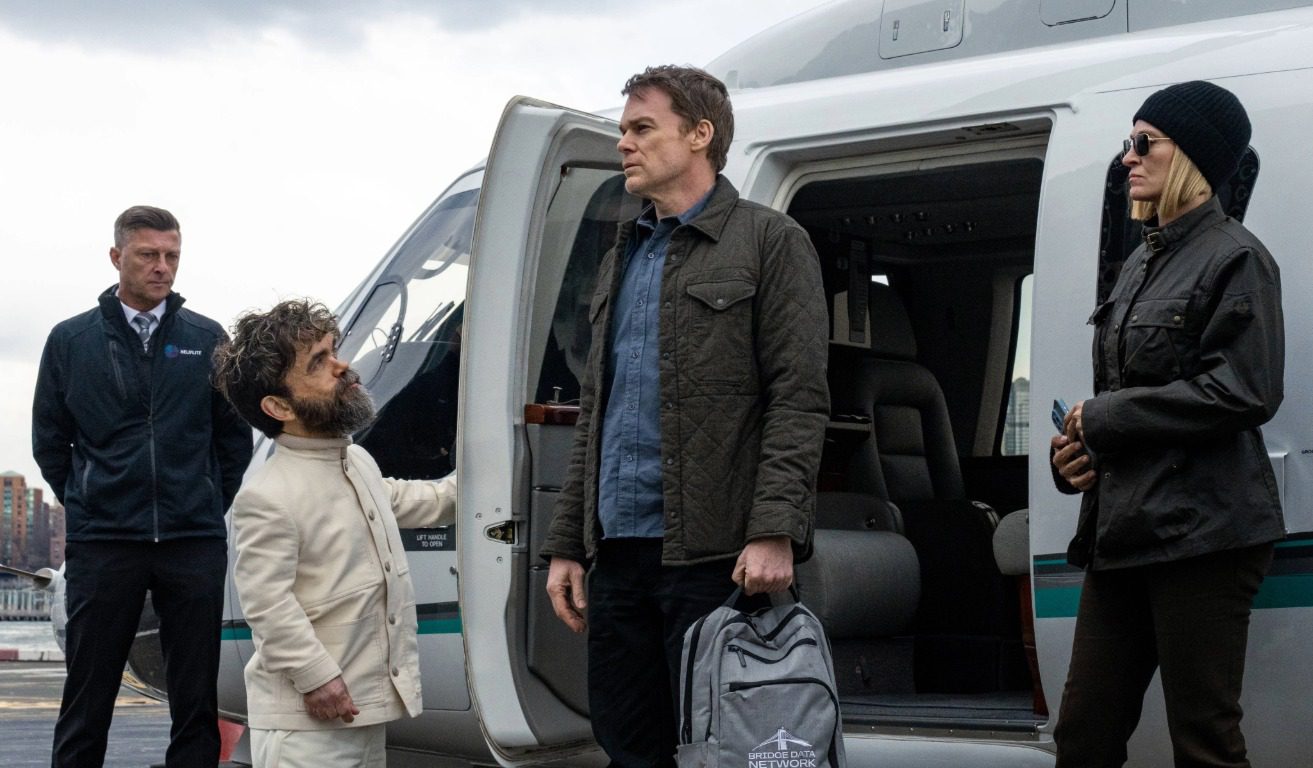 Dexter prepares to board Prater’s helicopter in Dexter: Resurrection Episode 6