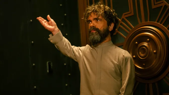 Prater stands in front of his vault in Dexter: Resurrection Season 1 Finale