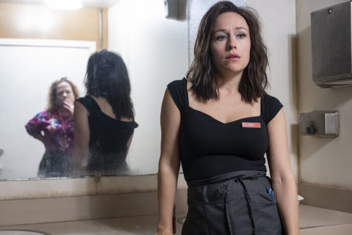 Sally in the bathroom in Barry S4E5