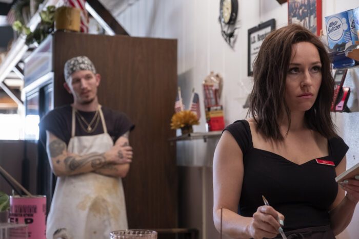 A cook checks Sally out in Barry S4E5