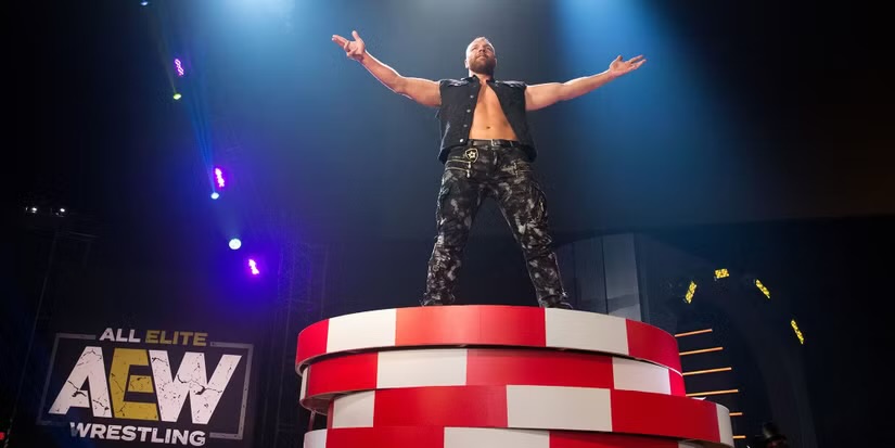 Jon Moxley arrives in AEW