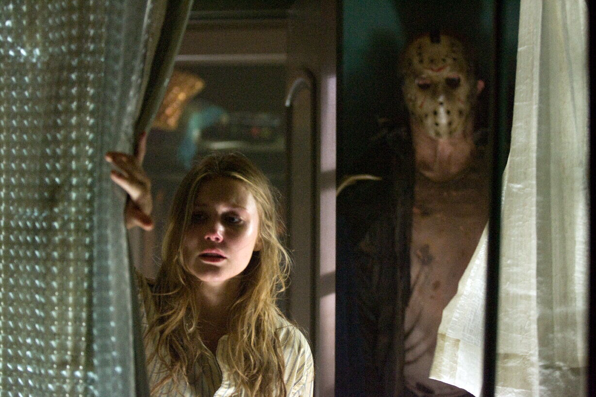 Jason stalks his next victim in Friday the 13th (2009)