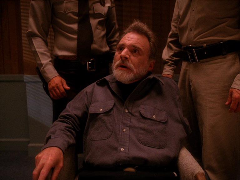 The One Armed Man is interrogated in Twin Peaks “Demons”