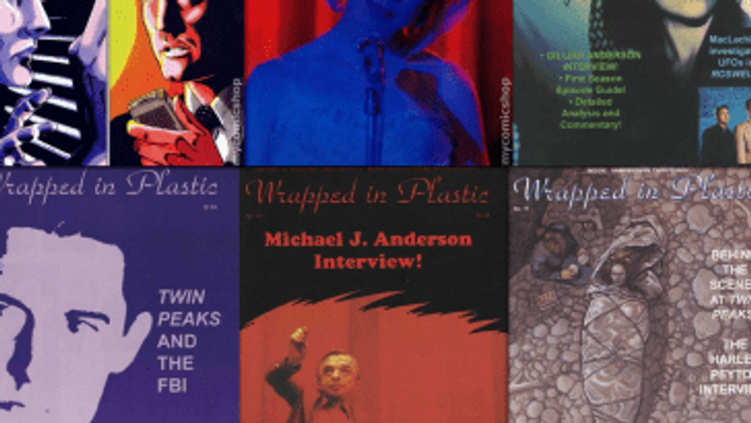 a collection of Wrapped in Plastic covers